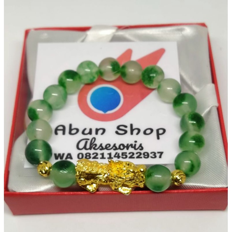 Gelang Batu Giok Taiwan Pixiu