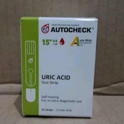 Uric acid test autocheck