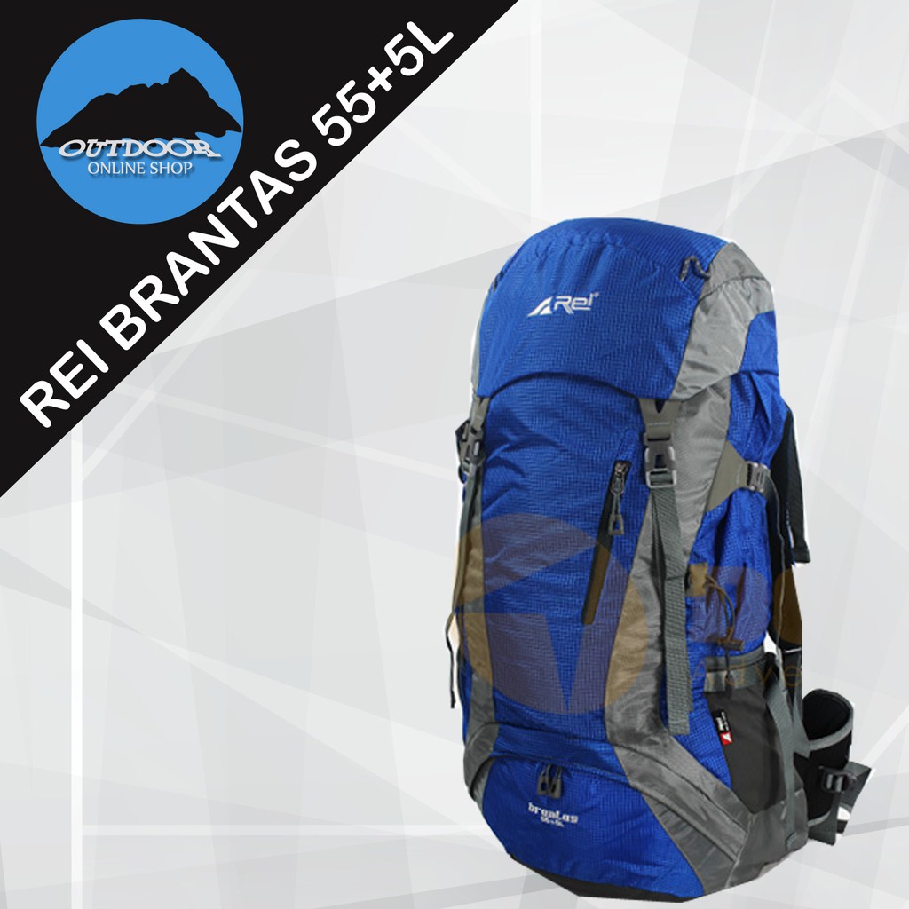 Tas Gunung / Ransel Gunung / Tas Adventure / oudor TAS CARRIER REI BRANTAS 55+5L