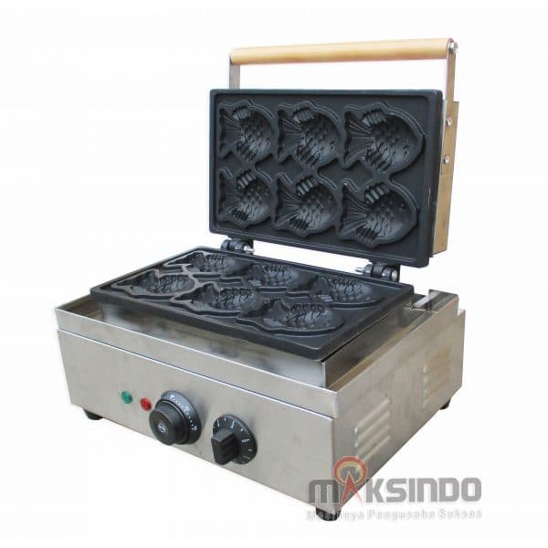 Mesin Taiyaki Mulut Tertutup Listrik MKS-FISHE30 J1