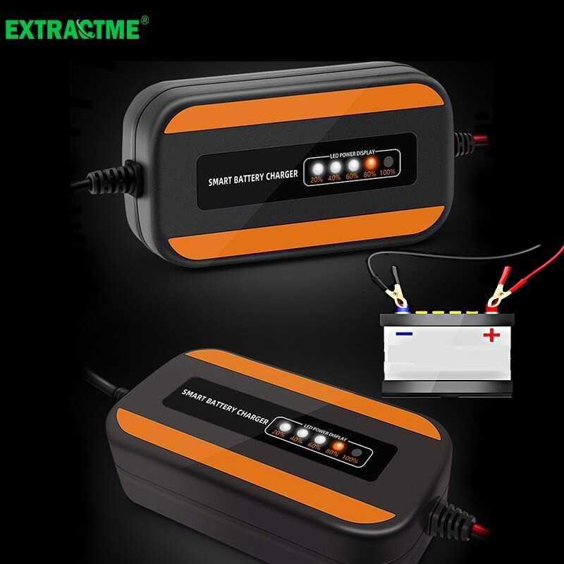 E-FAST Charger Aki Mobil Lead Acid Smart Charger 12V 2A 20AH - ZYX-Y10-Hitam