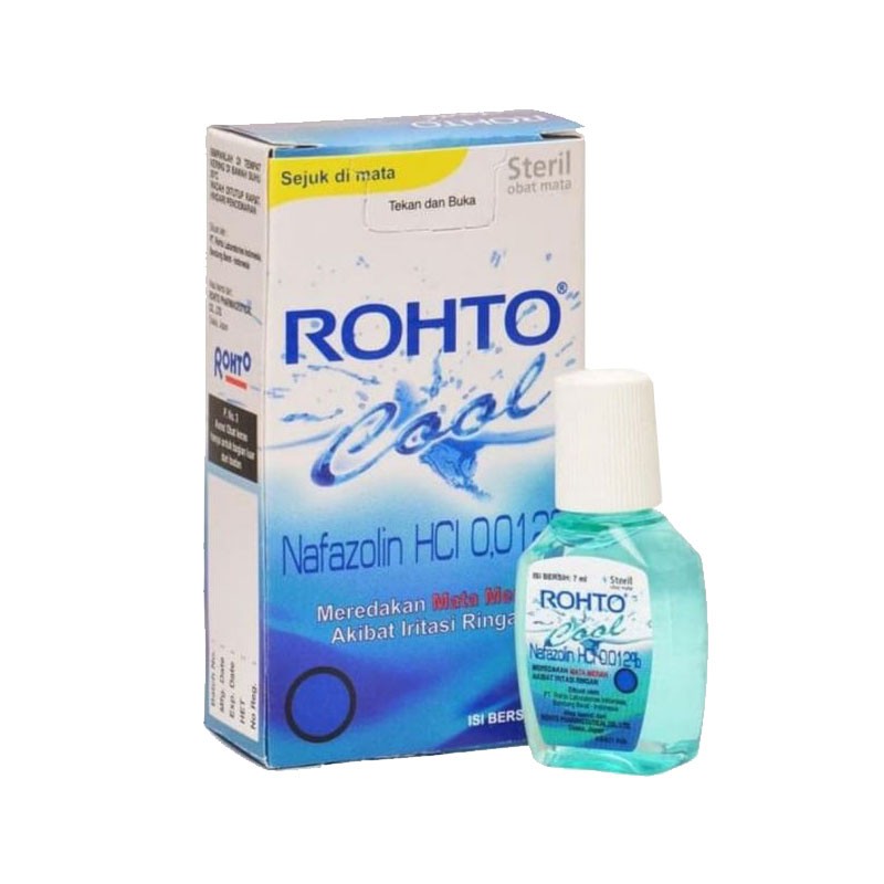 ROHTO COOL EYE DROP 7 ML - IRITASI MATA