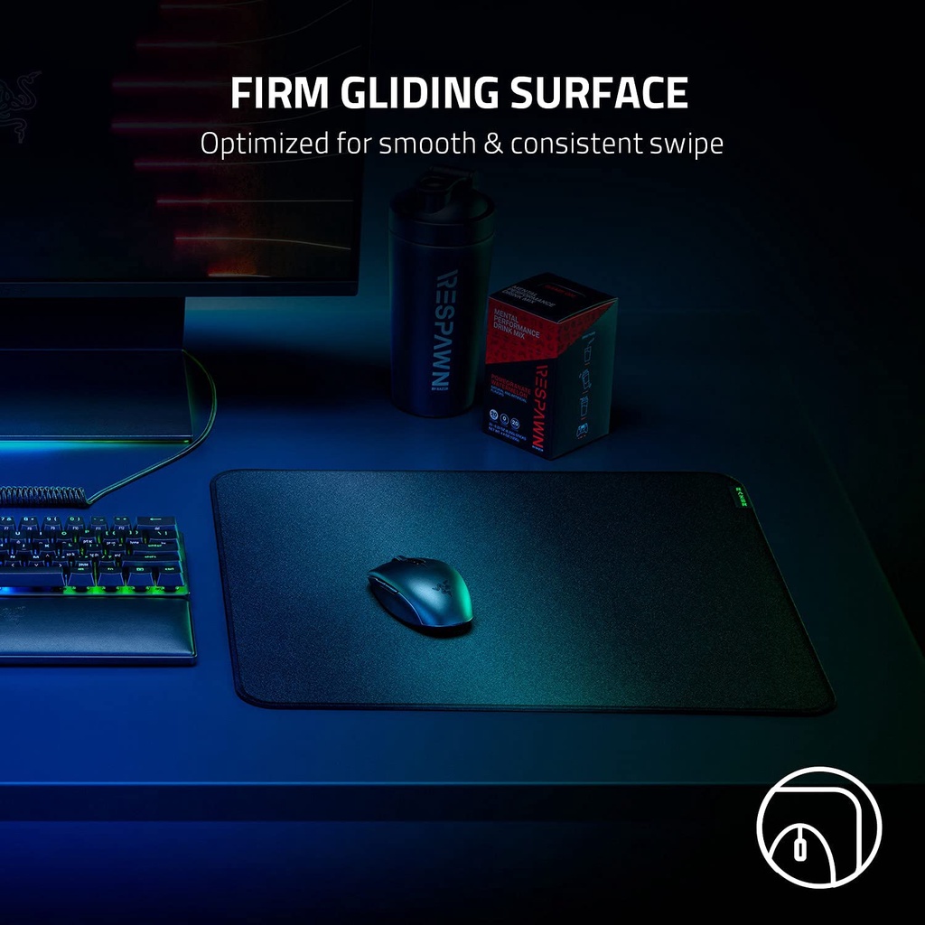 Razer Strider Hybrid Soft Base &amp; Smooth Glide - Gaming Mousepad