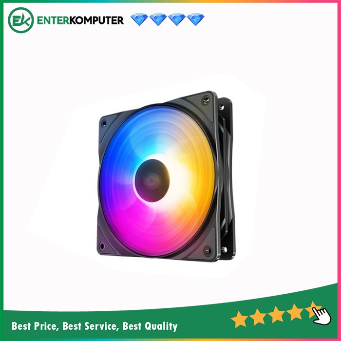 Deepcool RF 120FS Fixed RGB LED - 12CM FAN