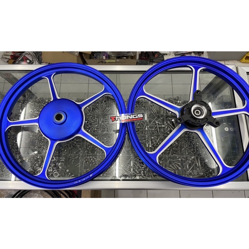 VELG AEROX NMAX 17 LITHIUM WHEEL BY AJI RACING
