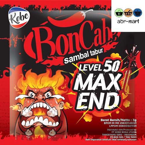 BONCABE LEVEL 50 - 1 RENCENG = 12 SACHET