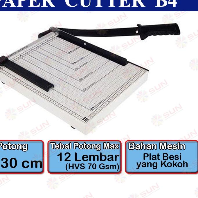 

Fla⚡H ⚡ale 7.7 Paper Cutter Folio F4 / B4 ( Alat Potong / Mesin Pemotong Kertas HVS, Sticker, Dos, PVC ID Card, Yellow Board, Art Paper, Vinyl. Bontax Camel, Kertas Foto A5 A4 F4 B4 Glossy Silky Glossy Photo Paper) produck vyralral