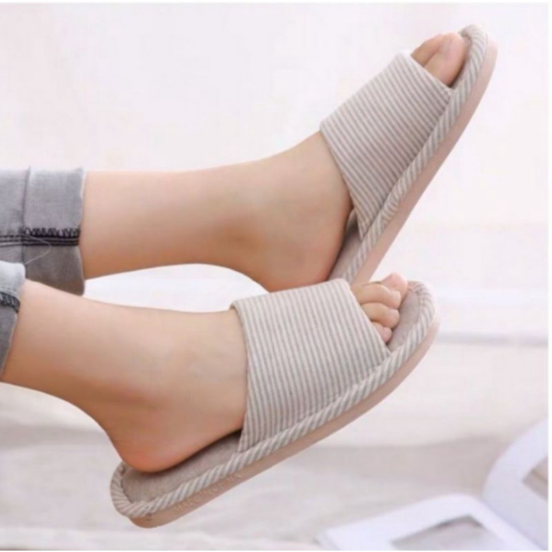 Sandal rumah warna warni model sandal hotel nyaman indoor sleeper halus