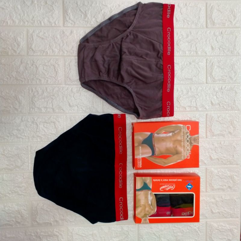 CD CELANA DALAM SEMPAK PRIA LAKI-LAKI DEWASA CROCODILE 006 KATUN MURAH MERIAH | CD Crocodile Merah |