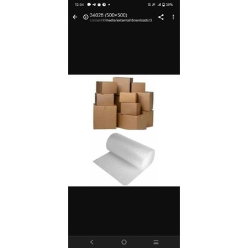 

kardus bubble wrap