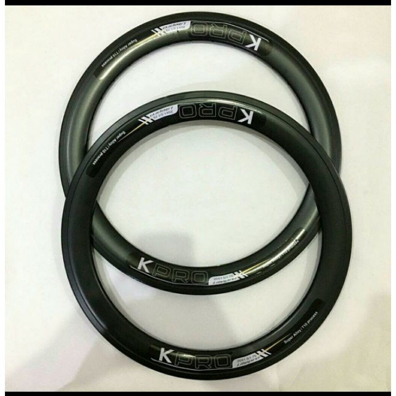 Rims Velg Litepro Kpro 406 (Murni) 20 inch 32 Hole (2pcs)