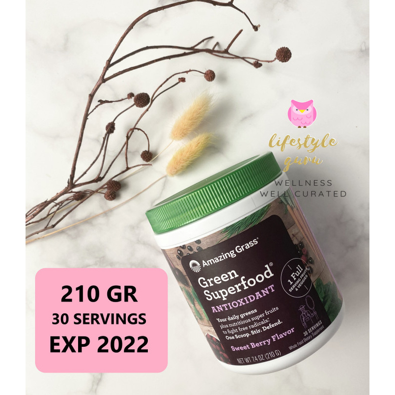 

Kkeanashop Amazing Grass Green Superfood Antioxidant Organic Powder