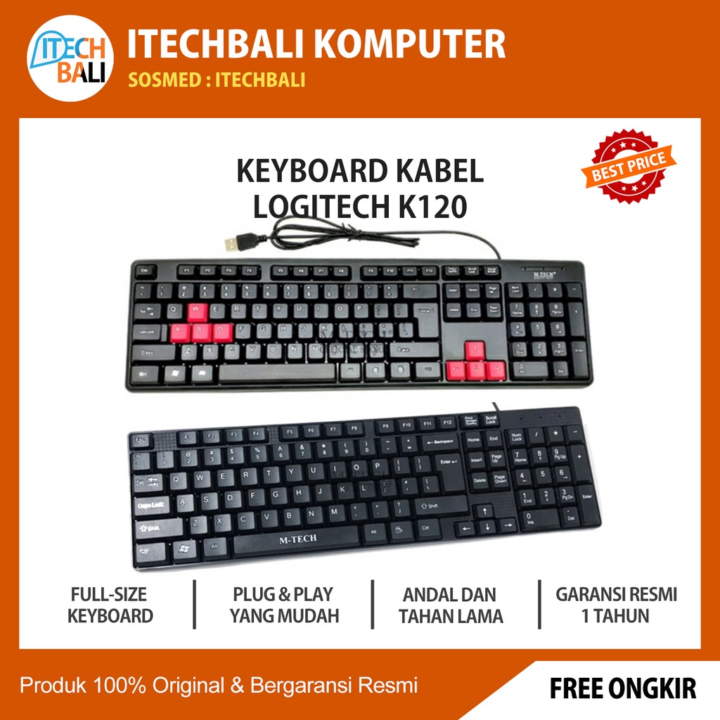 Keyboard M-TECH STK-01 Usb   | ITECHBALI