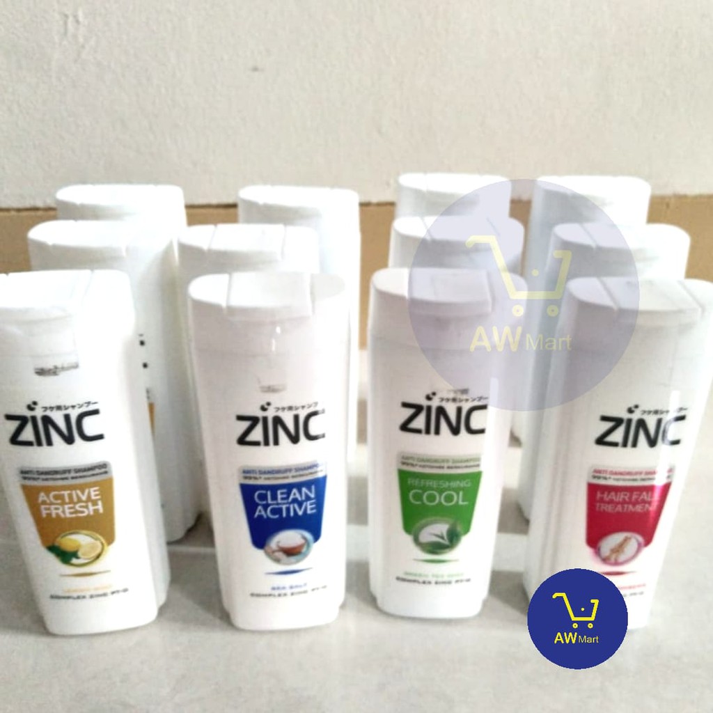 Shampo ZINC 70ml (DARI PABRIK LANGSUNG) Botol Irit Kecil