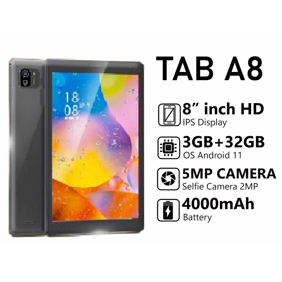 ADVAN TAB A8 RAM 3/32GB GARANSI RESMI