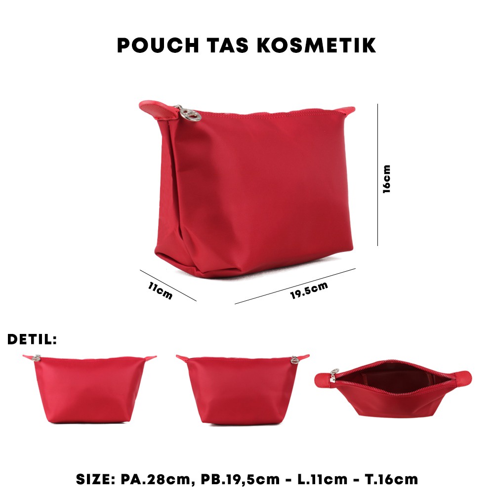 pouch kosmetik mini perahu