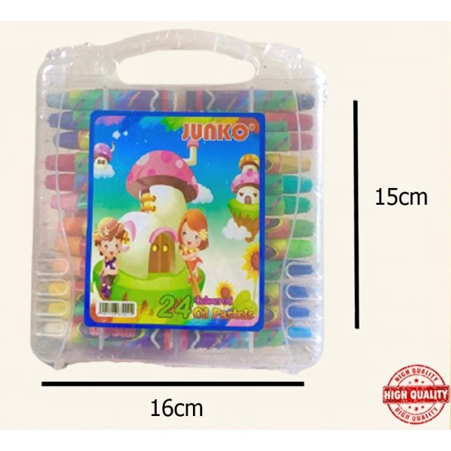 

tyvf CRAYON MURAH / KERAYON 24 WARNA / OIL PASTEL