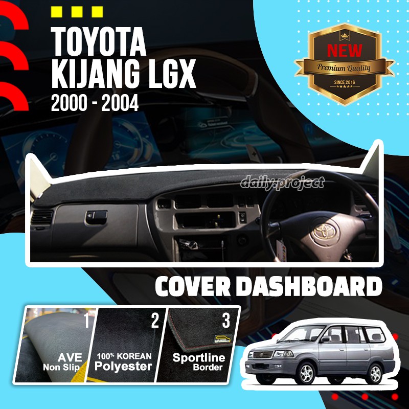 Cover Dashboard Kijang LGX 2000/2004 Acc Part Dasbor Kijang LGX Alas Dasbor Kijang LGX