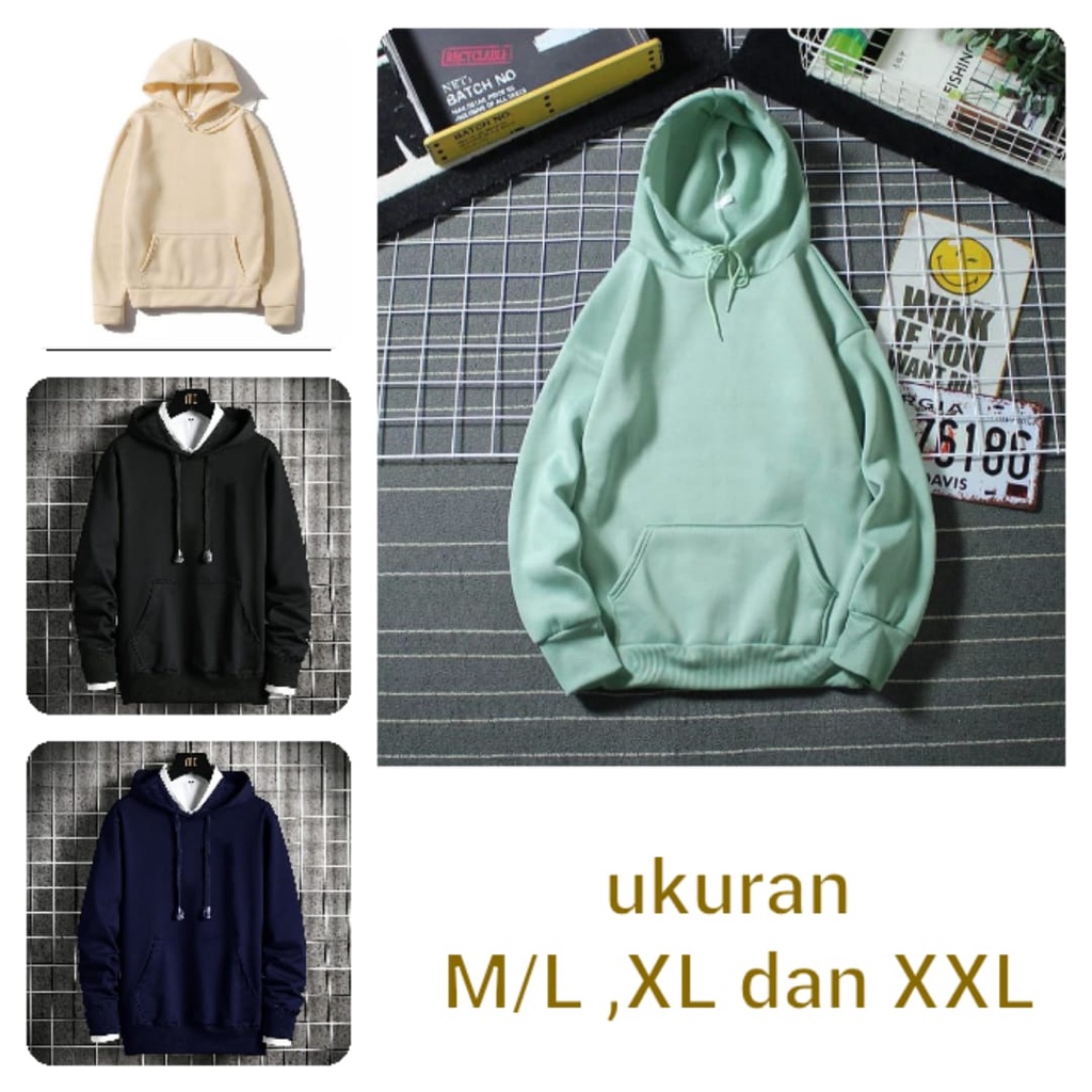 ALIPIO FASHION - SWEATER HOODIE POLOS / hoodie pria / hoodie murah / keren