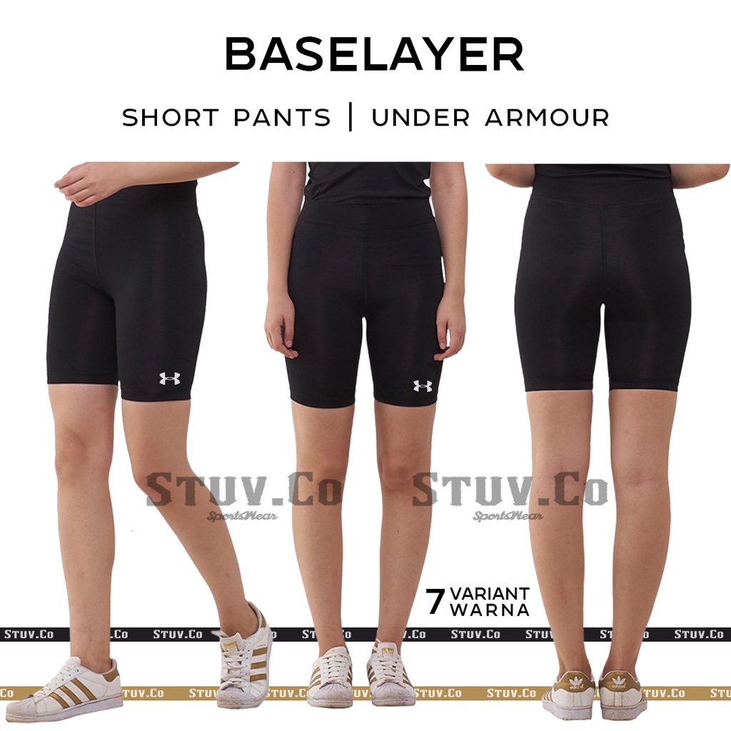 CELANA DALEMAN PANTS BASELAYER PENDEK OLAHRAGA RENANG SENAM GYM FITNESS PRIA WANITA