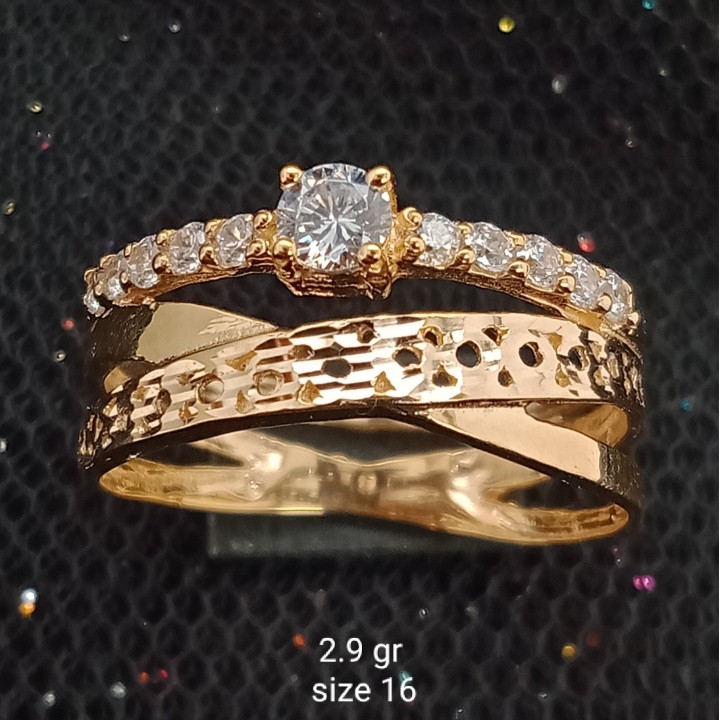 Cincin Emas 17 K - 2.9 gr Kadar 750 - CBS200000003