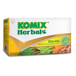 

Komix Herbal Sachet Jahe 1 Pack (isi 6 sach)