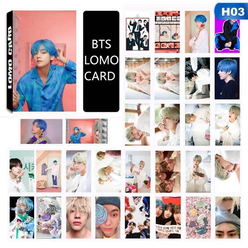 30Pcs / Set Kartu Foto Album KPOP Bangtan Boys Map of the Soul