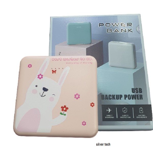 Powerbank Macaron Aneka Warna dan Motif - Powerbank Murah dan Awet
