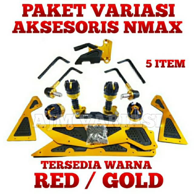 PAKET VARIASI NMAX 5 ITEM