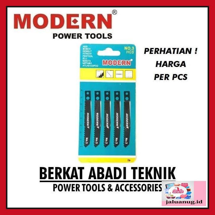 Qwq23- Modern Mata Jigsaw No.3 Mata Gergaji Potong Kayu Triplek Jig Saw Blade 76Tu78-