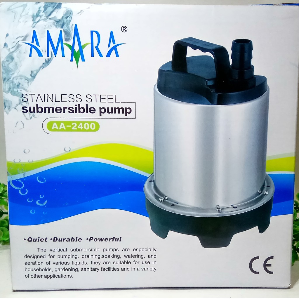 POMPA KOLAM AMARA AA 2400/ POMPA CELUP AIR STAINLESS STELL AA2400
