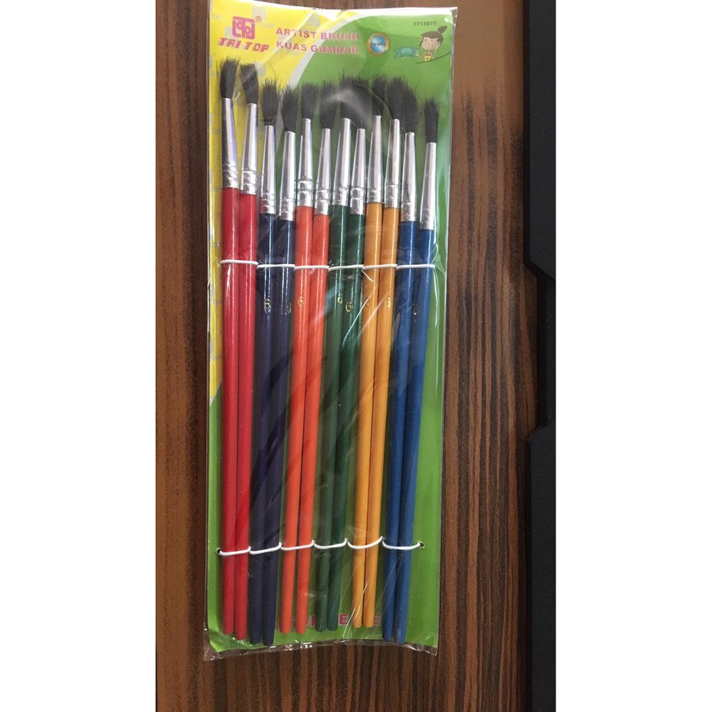 

PROMO - KUAS LUKIS/KUAS CAT AIR/KUAS GAMBAR/KUAS WARNA WARNI