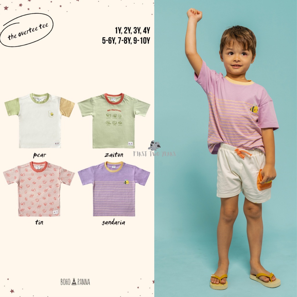 Bohopanna - Kaos Anak The Overtee / Kaos Anak Unisex