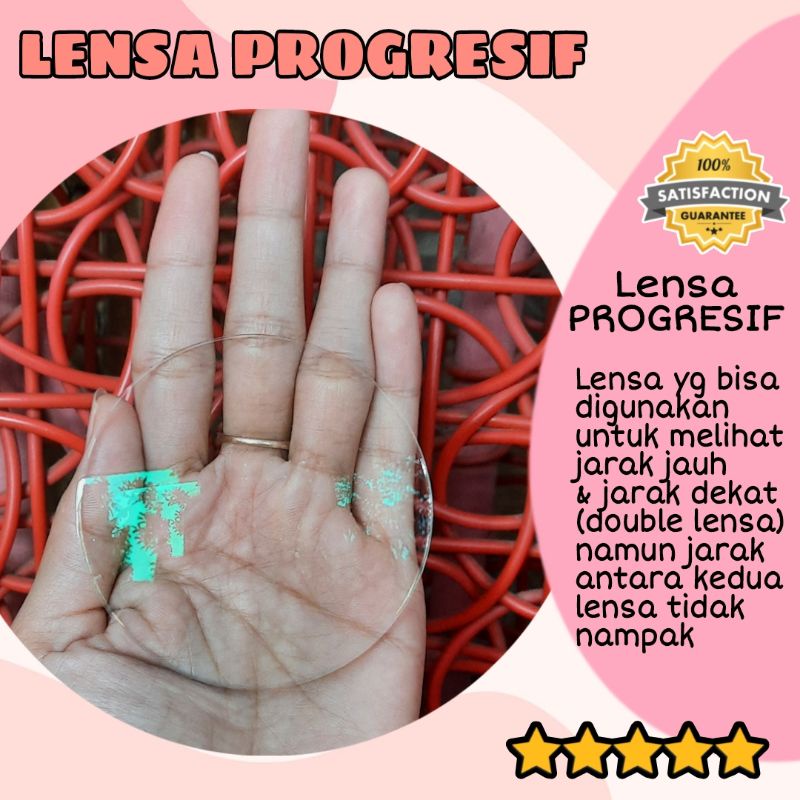 LENSA PROGRESIF / PROGRESSIVE MINUS / SILINDER / PLUS / PLANO ANTI RADIASI