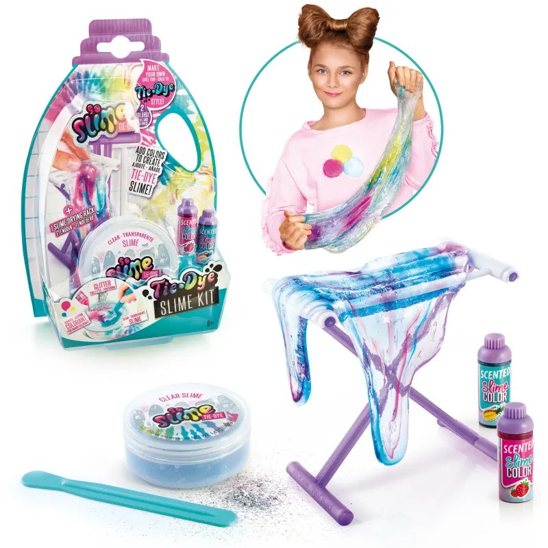 So Slime Tie-Dye Kit With Rack SSC149 / Mainan Anak (355501359596)