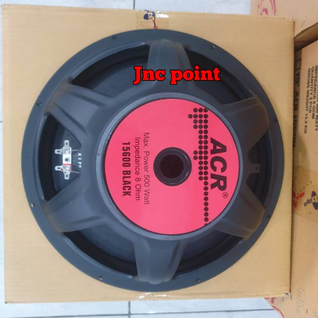 SPEAKER WOOFER ACR 15600 BLACK 500watt 8 Ohm / ACR 15600 Original SBE