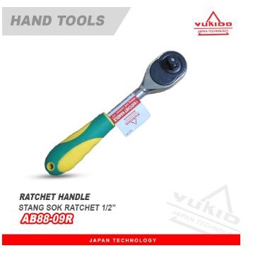 Gagang Sock Racet Kunci Ratchet Socket Handle Mata Sok - Stang Gagang Sok Ratchet Handle 10 IN 1/2 IN