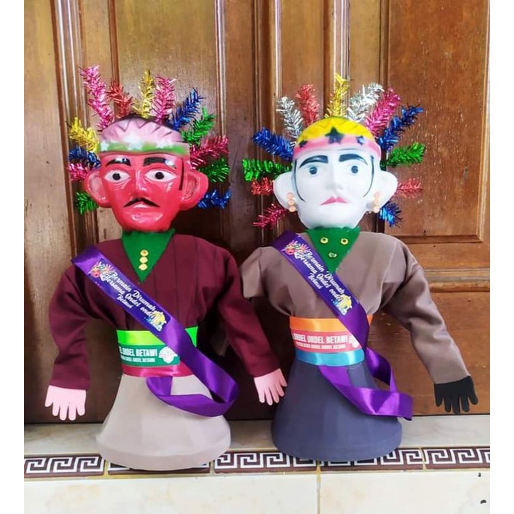 BONEKA ONDEL ONDEL / MAINAN ONDEL ONDEL / ONDEL ONDEL MINI TERLARIS TERMURAH TERBAIK BISA COD