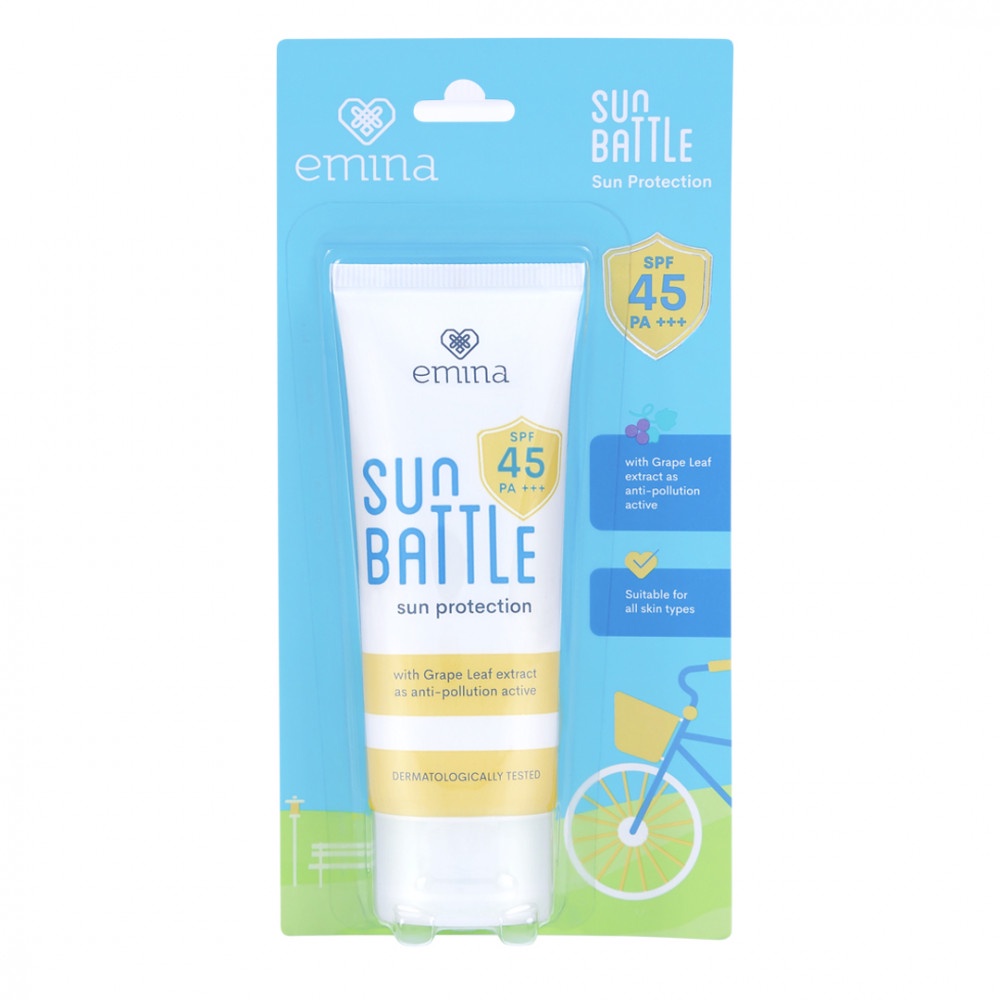 Emina Sun Battle SPF 45 (60ML) /Sunscreen SPF 45 /Emina Sunscreen