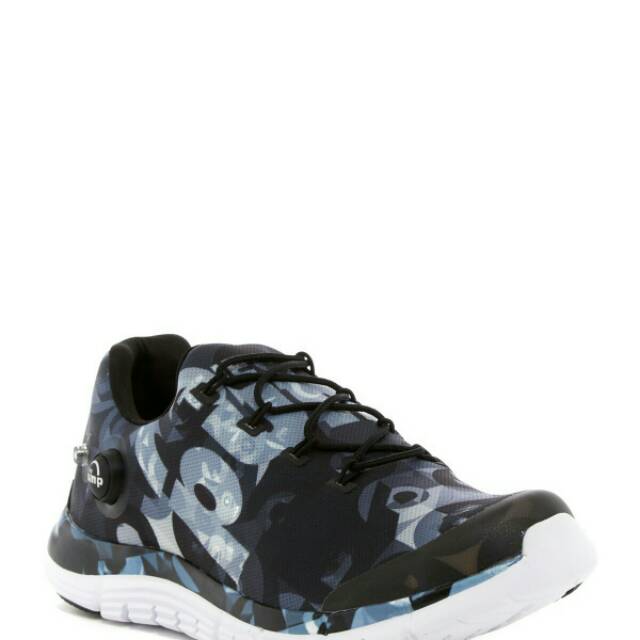 Sepatu Reebok Zpump black white