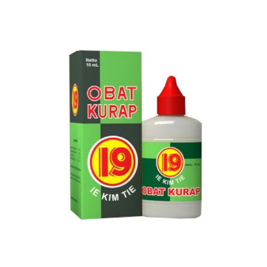 Obat Kurap Cap 19 [10 ml/Botol]