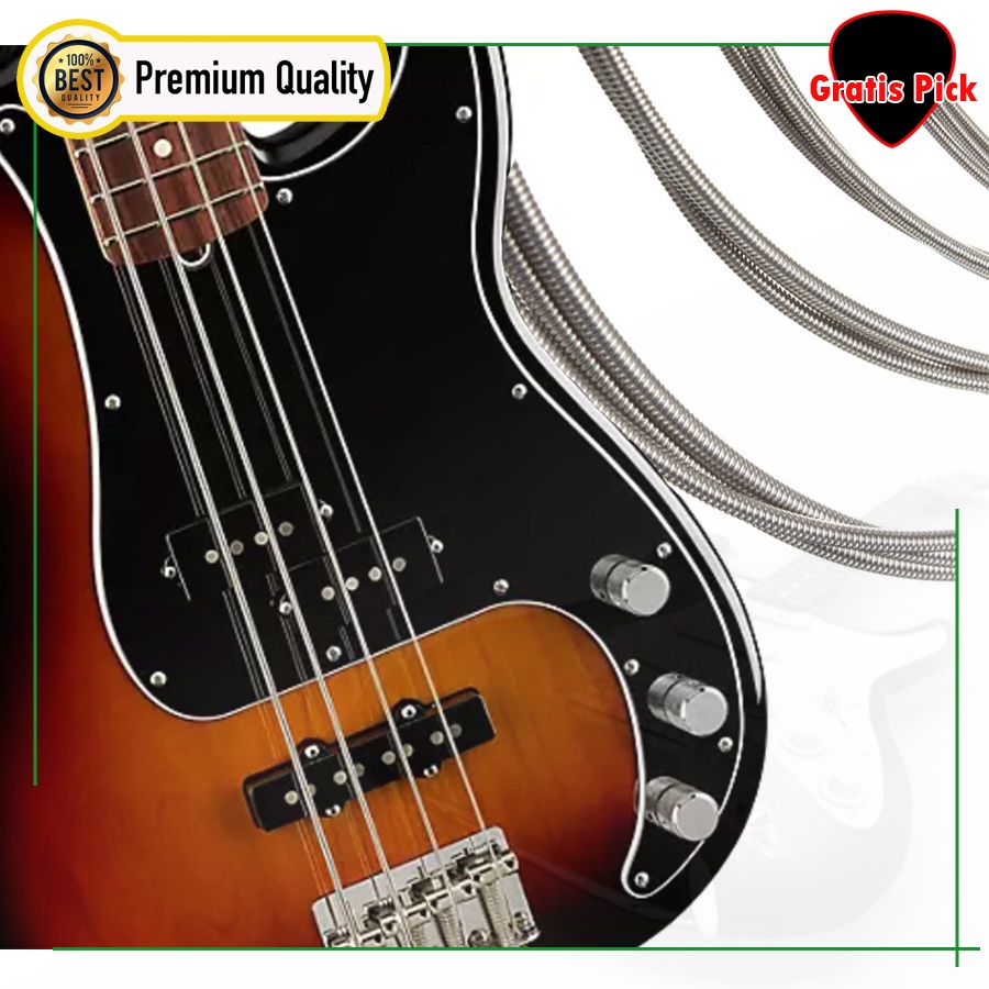 senar bass elektrik electric bass strings daddario 4 senar EXL 170