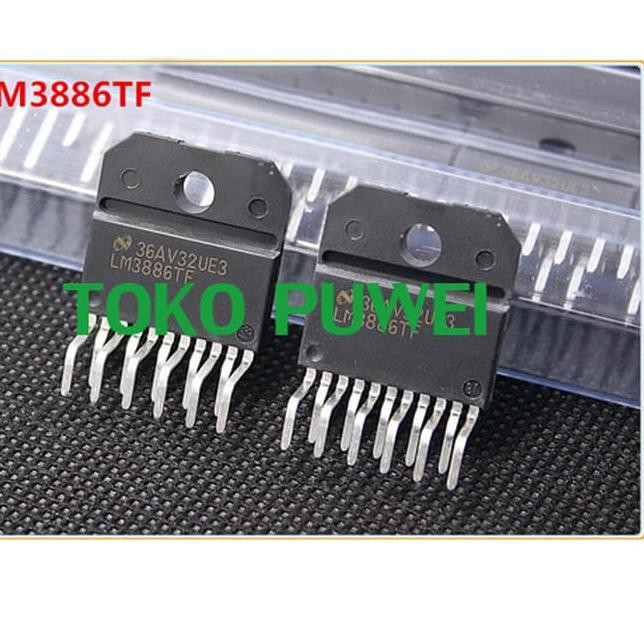 Jual LM3886 LM3886T LM3886TF 68W Audio Power Amplifier with Mute BH59