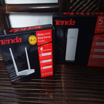 Alat wifi Tenda 03 & Router N300