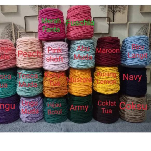

【TGP】 Tali katun premium 500gram