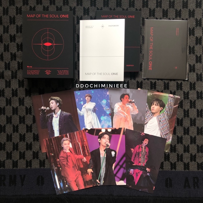 [SHARING] BTS MOTS Bluray Postcard Photobook Digipack Outbox RM Jin Yoongi Jhope Jimin Taehyung Jung