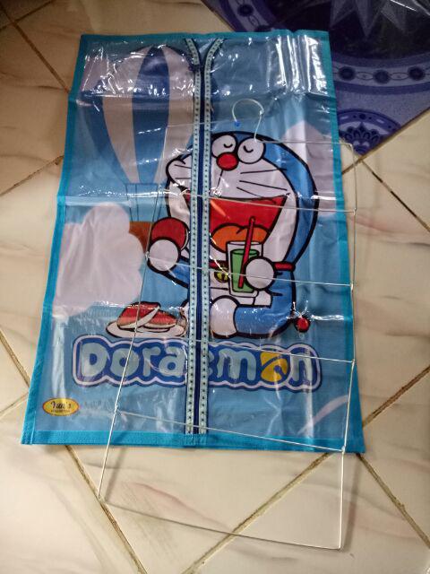 Rak Gantung Organizer Set 3in1 Rak Tas,sepatu,jilbab+hanger Besi Banner Karakter 1 Kg