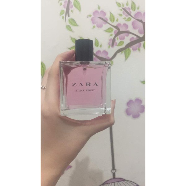 Parfum Ori Zara Black Peony EDT 100 Ml ~ No Box