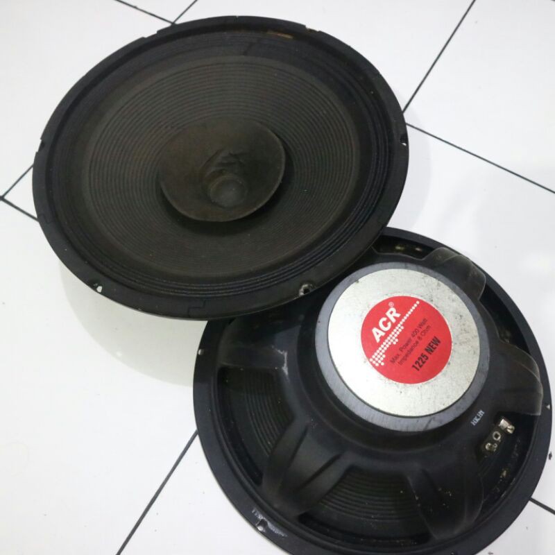 2 Unit Speaker ACR 1225 400Watt 8Ohm 12Inch