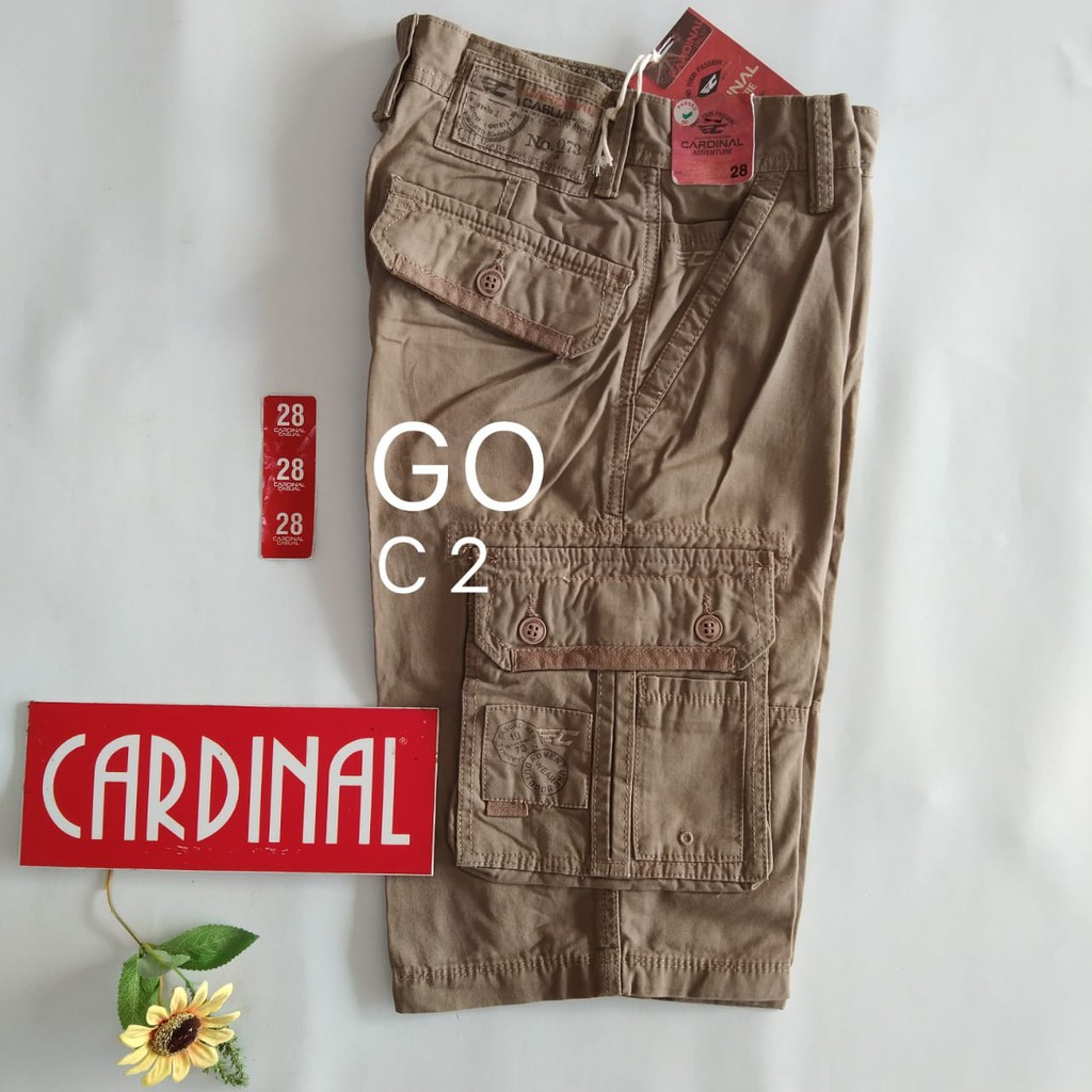 gos 27-28KPL CARDINAL KEMPOL CASUAL Celana Pendek Cowok Celana Kempol Fashion Pria Brand Kekinian 5.